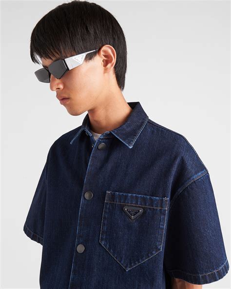 prada denim shirts.